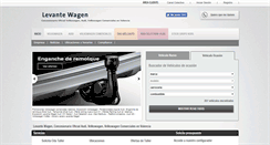Desktop Screenshot of levantewagen.es