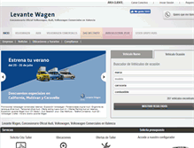 Tablet Screenshot of levantewagen.es